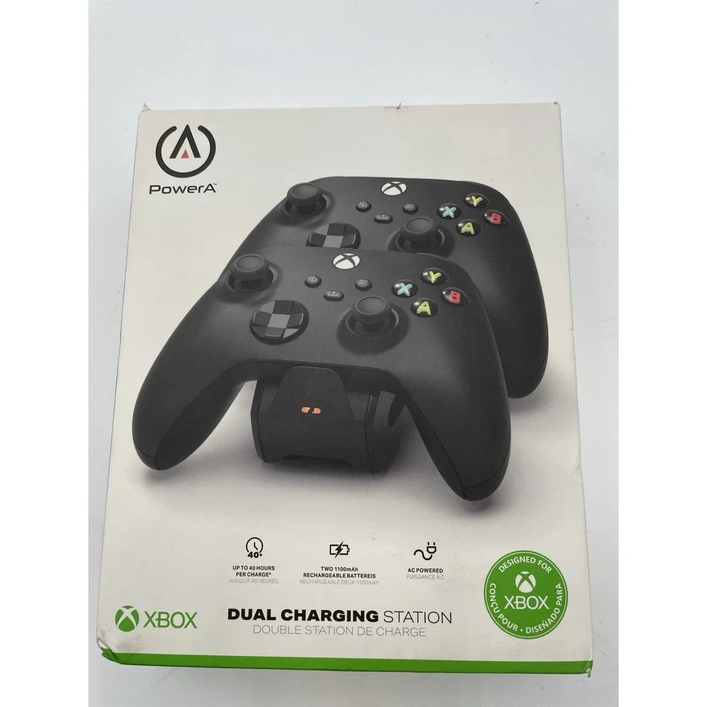 PowerA Series X Controller Dual Xbox One Charging Station Open Box